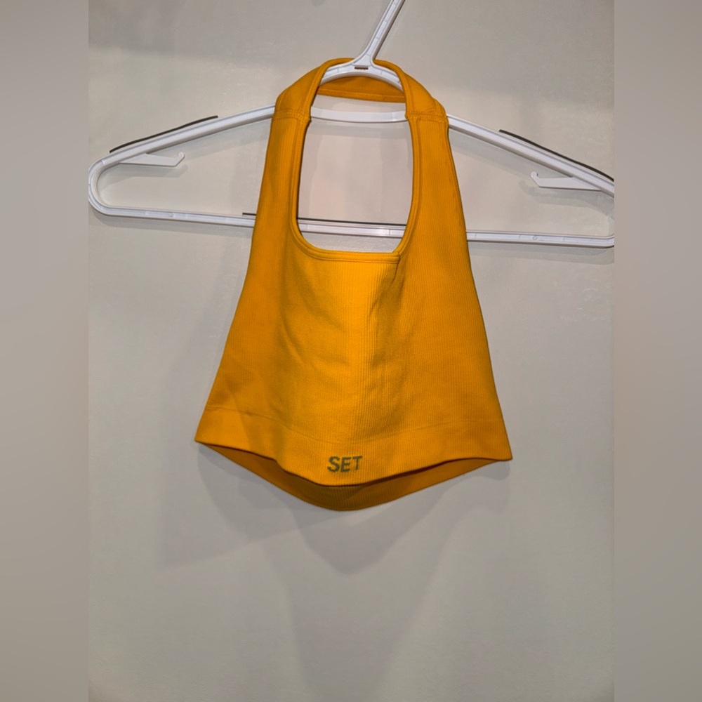 Set Active x Madelyn Cline Halter Neck Sports Bra